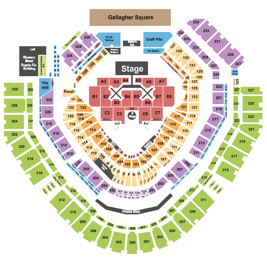 Petco Park Breezy Bowl Seating Chart